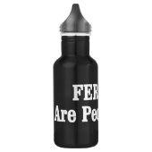 FERRETS sind auch Menschen! Trinkflasche (Links)
