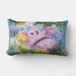 FERRETS SPRING GARDEN DURCH PILLOW LENDENKISSEN