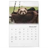 Ferrets Wall Calendar Kalender (Feb 2027)