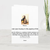 Ferrety Birthday Wises Karte (Rückseite)