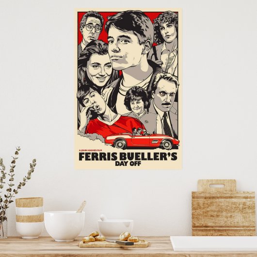 Ferris Buellers Day Off Poster (Küche)
