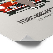 Ferris Buellers Day Off Poster (Ecke)