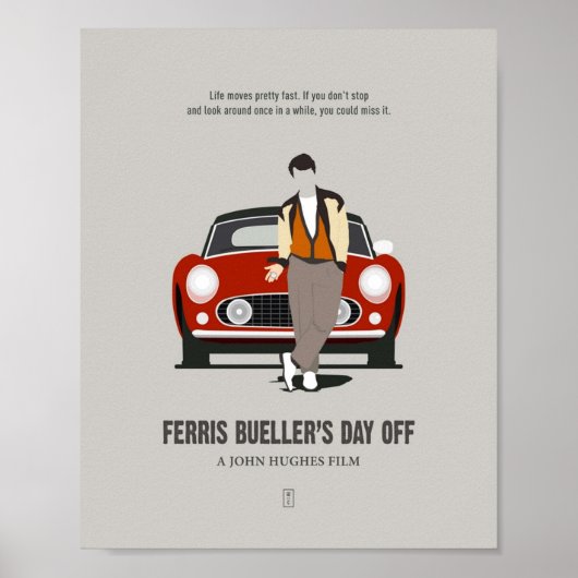Ferris Buellers Day Off Poster (Vorne)