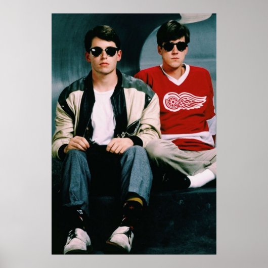 Ferris Buellers Day Off und Cameron und Print Poster (Vorne)