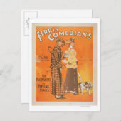 Ferris Comedians "Pacemakers at Popular Prices" Postkarte (Vorne/Hinten)