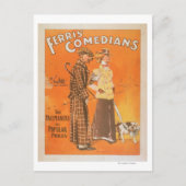 Ferris Comedians "Pacemakers at Popular Prices" Postkarte (Vorderseite)