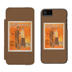 Ferris Comedians "Pacemakers zu VolksPreisen" Incipio Watson™ iPhone 5 Geldbörsen Hülle