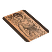 Ferris Common Sense Corsets ad 1880 Magnet (Rechte Seite)
