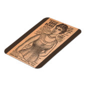 Ferris Common Sense Corsets ad 1880 Magnet (Linke Seite)