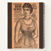Ferris Common Sense Corsets ad 1880 Notizblock (Rückseite)
