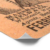 Ferris Common Sense Corsets ad 1880 Poster (Ecke)