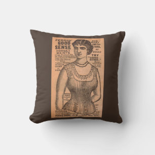 Ferris Common Sense Corsets und Drucke der 1880er Kissen