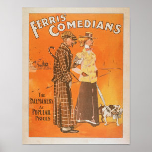 Ferris Schauspieler "Schrittmacher zu populären Poster