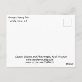 FERRIS WHEED Postkarte (Rückseite)