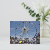 FERRIS WHEED Postkarte (Stehend Vorderseite)