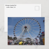 FERRIS WHEED Postkarte (Vorne/Hinten)