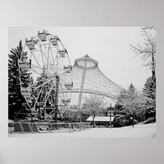 FERRIS WHEEE und R F P PAVILION - SPOKANE Poster (Vorne)