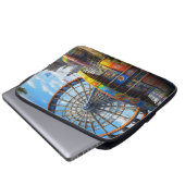 Ferris Wheel Ai art Laptopschutzhülle (Vorne Knopf)