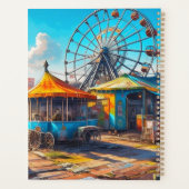 Ferris Wheel Ai art Planer (Rückseite)