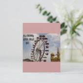 Ferris Wheel am Palace Playland Old Orchard Beach Postkarte (Stehend Vorderseite)