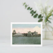 Ferris Wheel, Asbury Park, New Jersey Vintag Postkarte (Stehend Vorderseite)