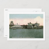 Ferris Wheel, Asbury Park, New Jersey Vintag Postkarte (Vorne/Hinten)