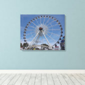 FERRIS WHEEL AUF LEINWAND 20 "x 16" (Insitu (Holzboden))