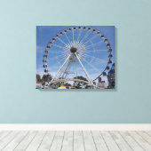 FERRIS WHEEL AUF LEINWAND 20 "x 16" (Insitu (Holzboden))