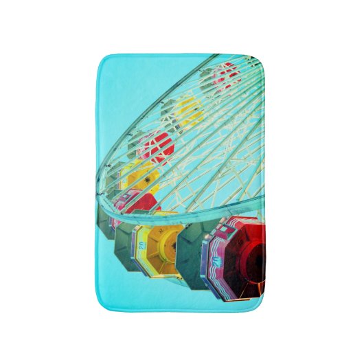Ferris Wheel Badematte (Vorderseite Vertikal)