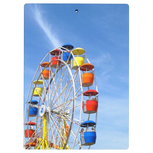 Ferris Wheel Clipboard Klemmbrett (Rückseite)