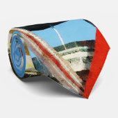 Ferris Wheel Closeup Krawatte (Gerollt)