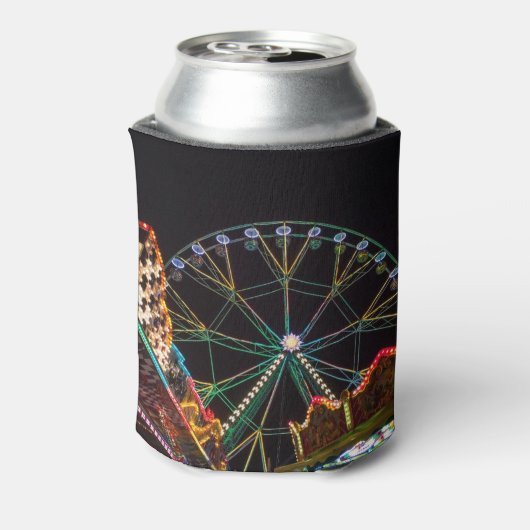 Ferris Wheel funfair bei nächtlichem, benutzerdefi Dosenkühler (Kanne Rückseite)