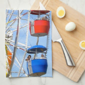 Ferris Wheel Handtuch (Viertel Falte)