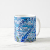 Ferris Wheel Kaffeetasse (VorderseiteRechts)