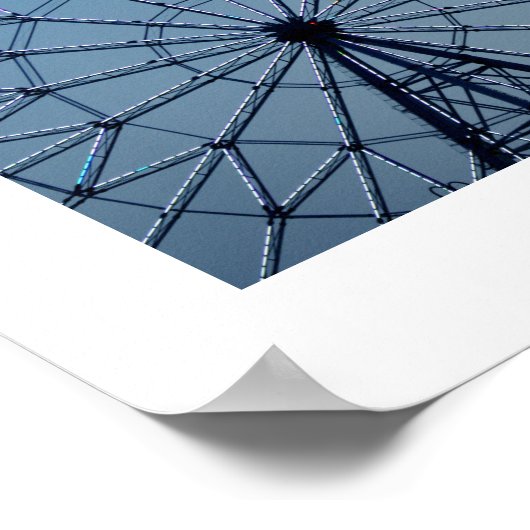 Ferris Wheel: Kasai Rinkai Park, Tokyo Poster (Ecke)