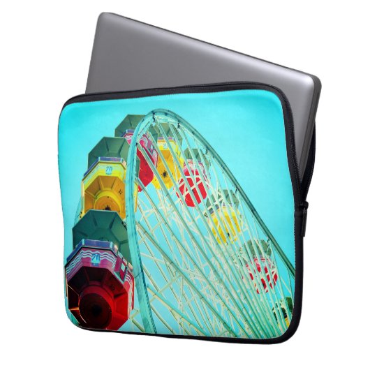 Ferris Wheel Laptopschutzhülle (Vorderseite Links)