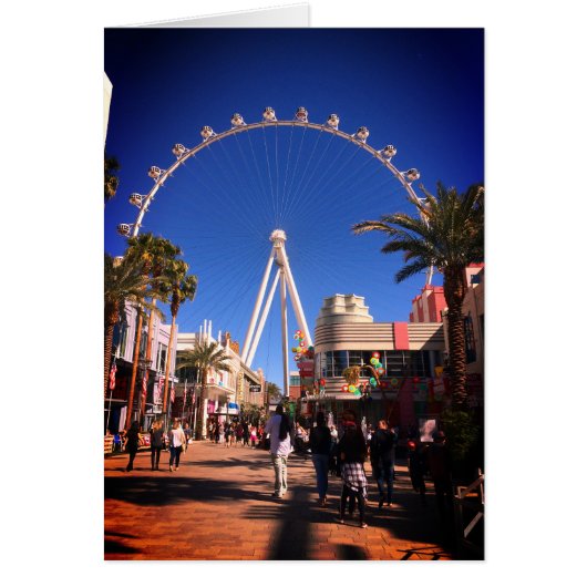 Ferris Wheel Las Vegas #1 Karte (Vorne)