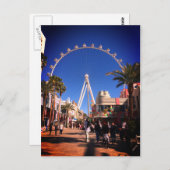 Ferris Wheel Las Vegas #1 Postkarte (Vorne/Hinten)