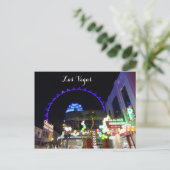 Ferris Wheel Las Vegas #5 Postkarte (Stehend Vorderseite)