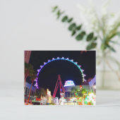 Ferris Wheel Las Vegas #6 Postkarte (Stehend Vorderseite)