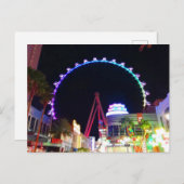 Ferris Wheel Las Vegas #6 Postkarte (Vorne/Hinten)