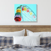 Ferris Wheel Leinwanddruck (Insitu (Schlafzimmer))
