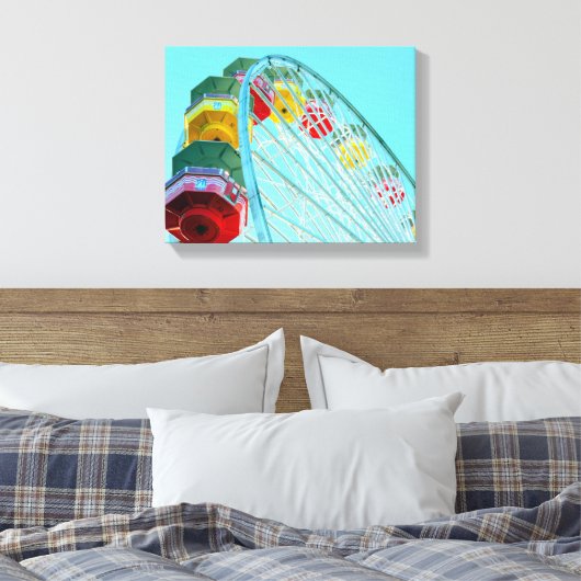 Ferris Wheel Leinwanddruck (Insitu (Schlafzimmer))