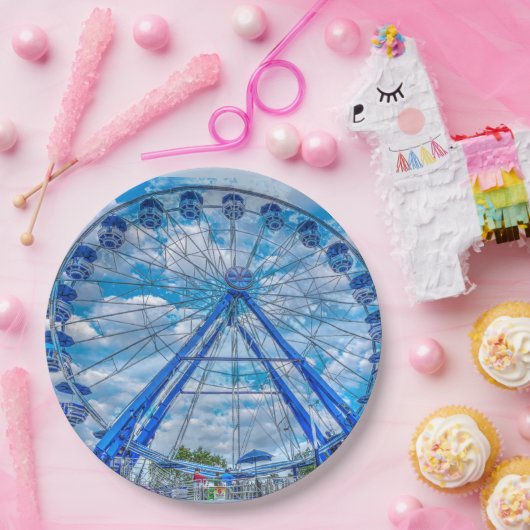 Ferris Wheel Pappteller (Party)