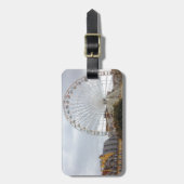 Ferris Wheel - Paris, Frankreich Gepäckanhänger (Vorderseite vertikal)