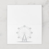 Ferris Wheel Platzkarte (Außenseite Aufgefaltet)