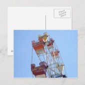 Ferris Wheel Postcard Postkarte (Vorne/Hinten)