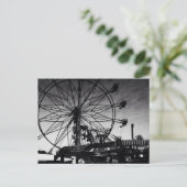 Ferris Wheel Postcard Postkarte (Stehend Vorderseite)