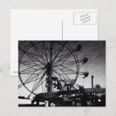 Ferris Wheel Postcard Postkarte (Vorne/Hinten)