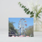 Ferris Wheel Postcard Postkarte (Stehend Vorderseite)